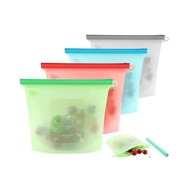 Eco-friendly silicone food bags
