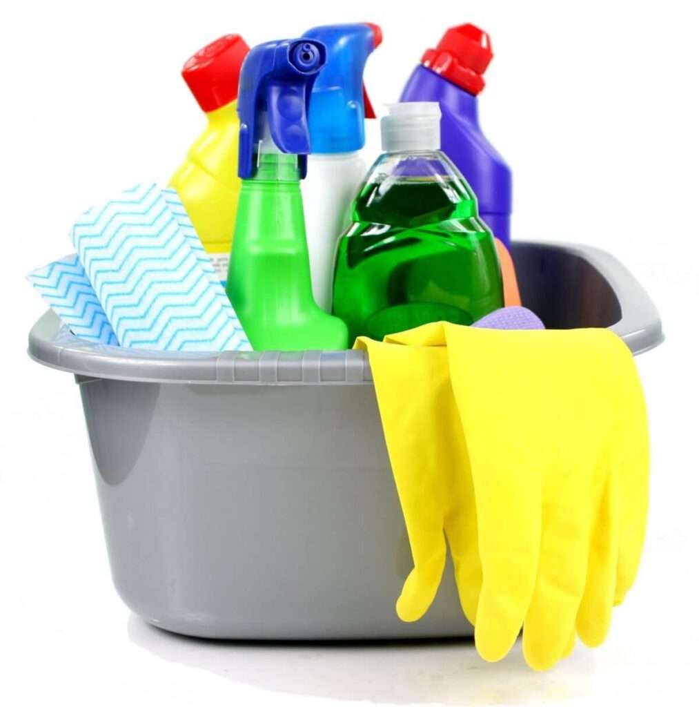 Zero-waste cleaning kit